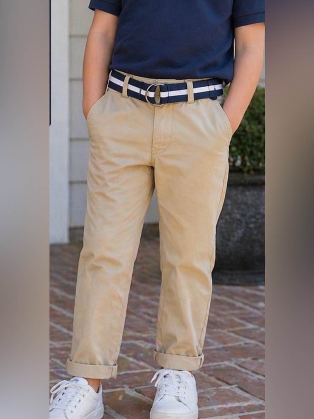 Polo by Ralph Lauren boys size 4 khaki pants